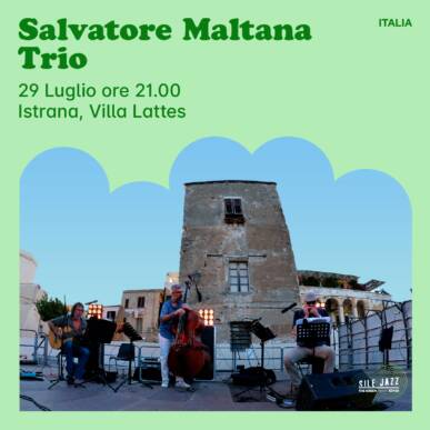 Sile Jazz 2022 – Istrana 29 lug – Salvatore Maltana Trio