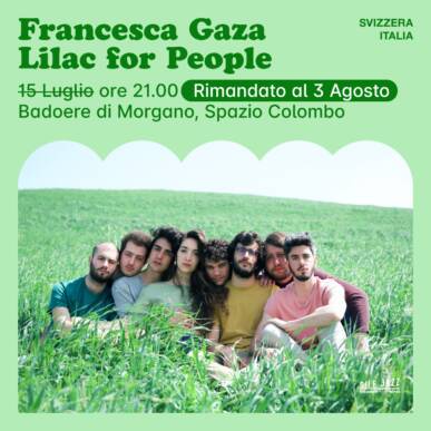 Sile Jazz 2022 – Badoere 03 agosto – Francesca Gaza Ottetto