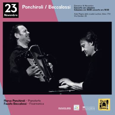 Salotto musicale alla Luchesi – 23nov25 – Ponchiroli / Beccalossi