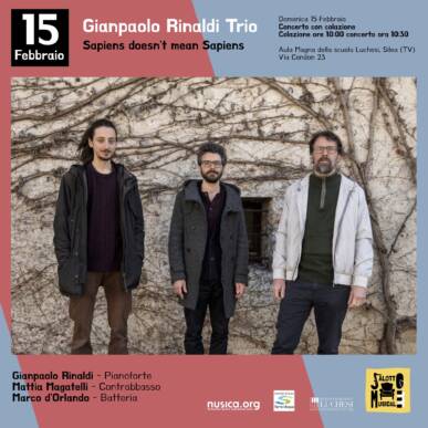 Salotto musicale alla Luchesi – 15feb26 – Gianpaolo Rinaldi Trio