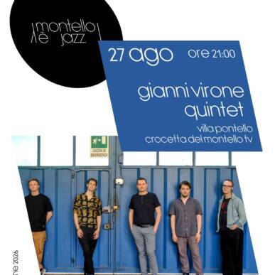 Montello è Jazz | 27/08 Crocetta del Montello – Gianni Virone Quintet