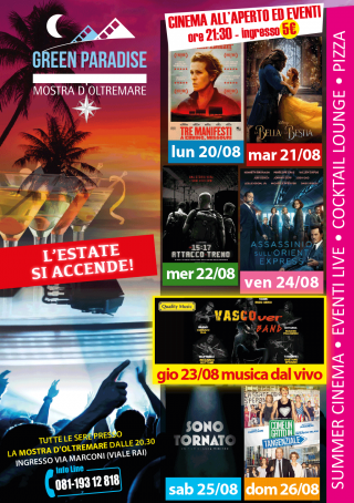ASSASSINIO SULL’ORIENT EXPRESS Area Cinema Green Paradise il 24 agosto 2018