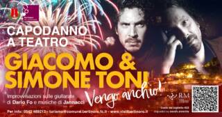 Capodanno a Teatro_Giacomo & Simone Toni @ Teatro Ex Seminario Novelli di Bertinoro 31/12/2023 ore 22:00