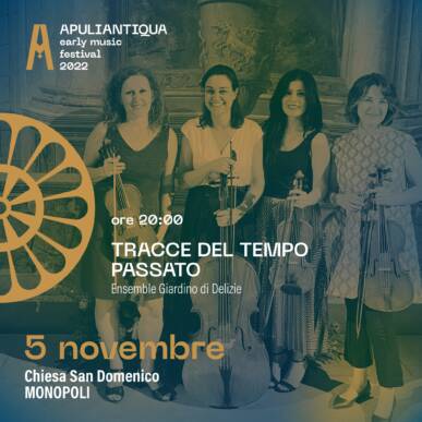 Tracce del tempo passato – Festival Apuliantiqua XII edizione @Monopoli il 5/11/2022