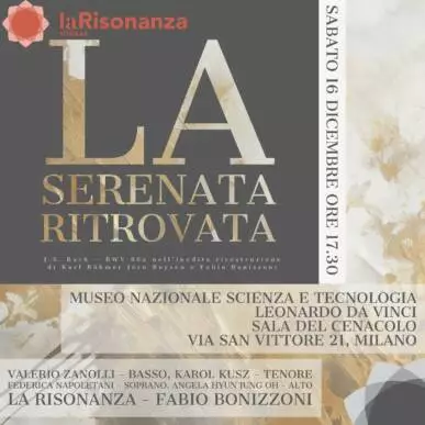 LA RISONANZA SCHOLAR – LA SERENATA RITROVATA