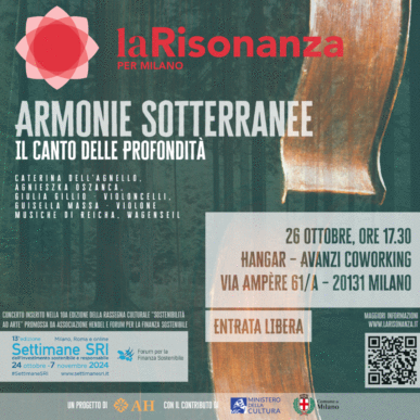 SOSTENIBILITÀ AD ARTE: Armonie Sotterranee – Il canto delle profondità