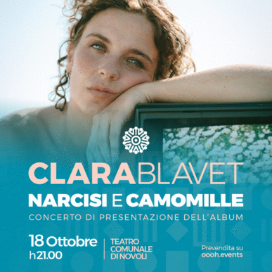Clara Blavet “Narcisi e Camomille” in concerto