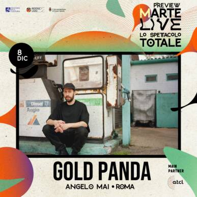 Gold Panda @ Angelo Mai [Preview MArteLive]
