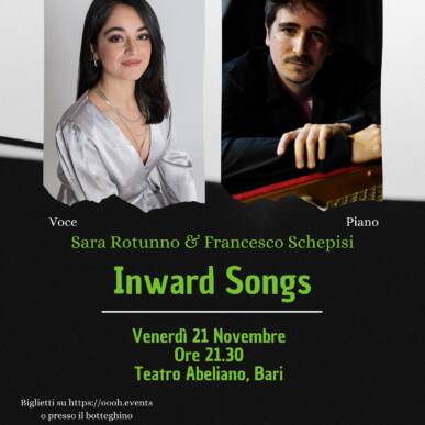 Sara Rotunno – Inwards Songs con Francesco Schepisi al pianoforte