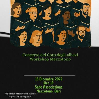 Concerto del Coro degli allievi Workshop Mezzotono
