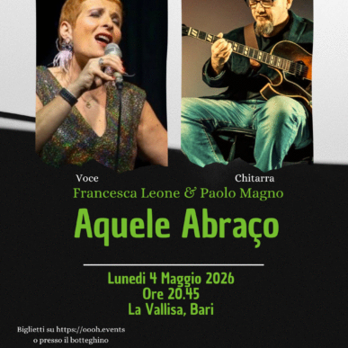Aquele Abraço – Francesca Leone e Paolo Magno