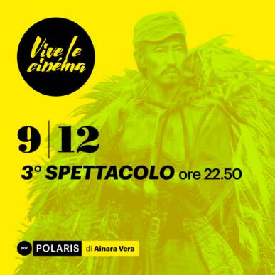 7^Edizione Vive le Cinéma! Venerdì 9/12 SECONDA SERATA – TERZO SPETTACOLO