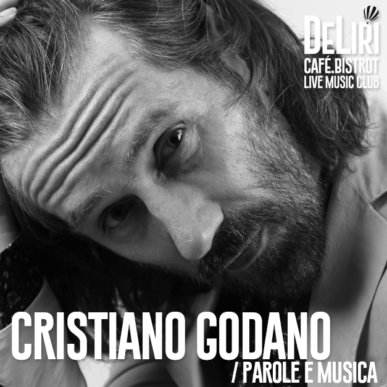 DeLiri// Cristiano Godano /Nuotando nell’aria. Parole e Musica – 10 Aprile 2020