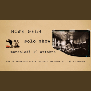 HOWE GELB – solo show