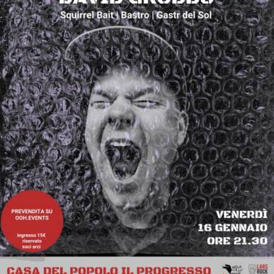 DAVID GRUBBS in concerto La Chute / Lars Rock Festival