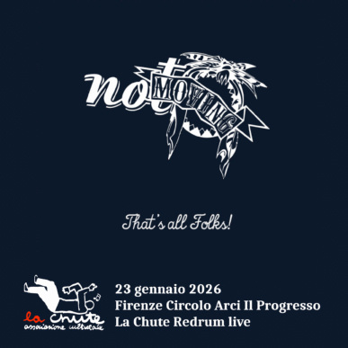 NOT MOVING That’s All Folks! in concerto La Chute Redrum live