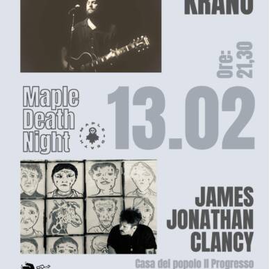 KRANO + JAMES JONATHAN CLANCY in concerto
