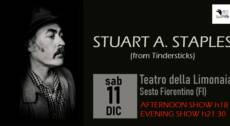 STUART A. STAPLES (from Tindersticks) | EVENING SHOW h21:30 | Teatro della Limonaia Sesto F.no (FI)