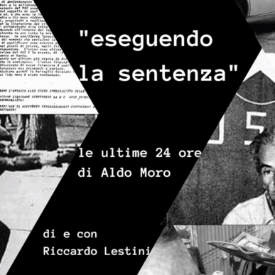 “ESEGUENDO LA SENTENZA” di e con RICCARDO LESTINI