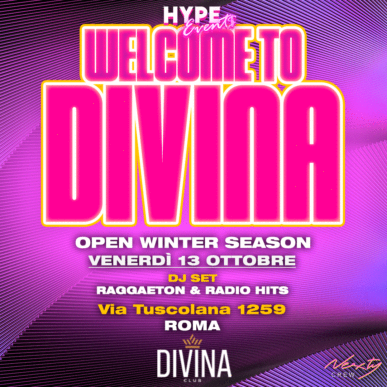 WELCOME TO DIVINA CLUB