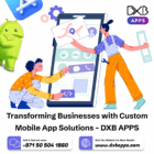 Connect with a team of mobile app developers by DXB APPS for personalized apps