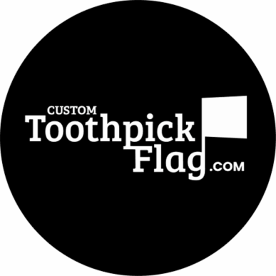 Custom Tooth Pick Flag