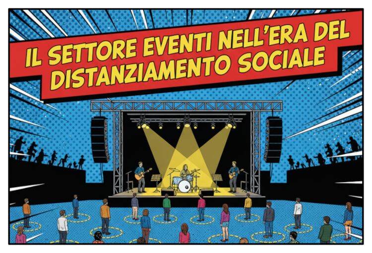 Distanziamento sociale ed eventi