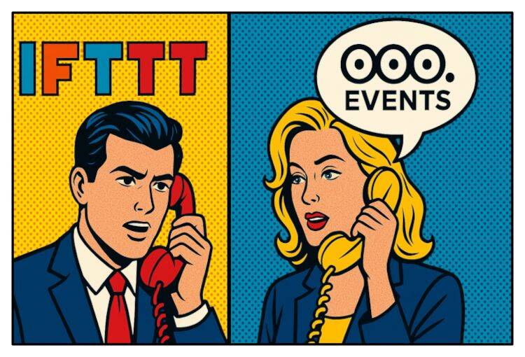 Come usare IFTTT con OOOH.Events